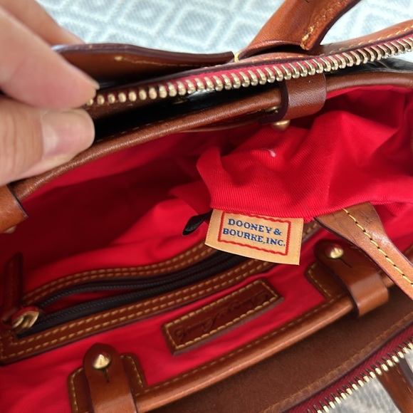 Dooney & Bourke Navy Leather Bag - Picture 10 of 10